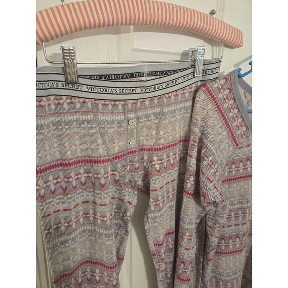 Victoria secret thermal pajama set size xs - Picture 3 of 5